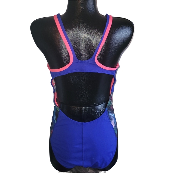 Speedo Colorful Endurance Lite Swimsuit 14 - Picture 4 of 5